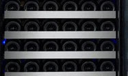Allavino FlexCount II Tru-Vino 128 Bottle Single Zone Stainless Steel Left Hinge Wine Fridge VSWR128-1SL20