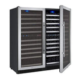 Allavino FlexCount II Tru-Vino 242 Bottle Four Zone Stainless Steel Wine Fridge 2X-VSWR121-2S20