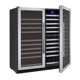Allavino FlexCount II Tru-Vino 249 Bottle Three Zone Stainless Steel Wine Refrigerator 3Z-VSWR2128-S20