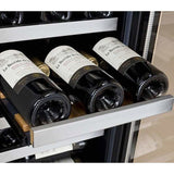 Allavino FlexCount II Tru-Vino 30 Bottle Single Zone Stainless Steel Right Hinge Wine Fridge