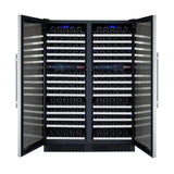 Allavino FlexCount II Tru-Vino 344 Bottle Four Zone Stainless Steel Wine Fridge 2X-VSWR172-2S20