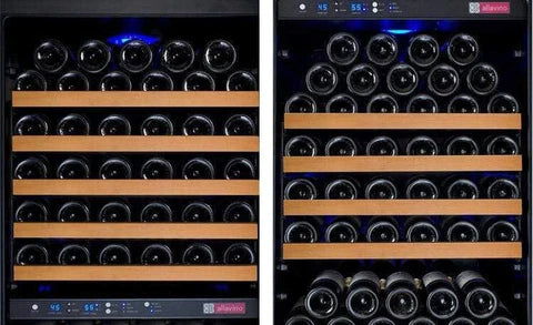 Allavino FlexCount II Tru-Vino 349 Bottle Three Zone Black Wine Refrigerator 3Z-VSWR7772-B20