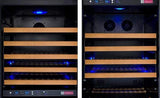 Allavino FlexCount II Tru-Vino 349 Bottle Three Zone Black Wine Refrigerator 3Z-VSWR7772-B20