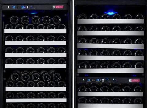 Allavino FlexCount II Tru-Vino 349 Bottle Three Zone Stainless Steel Wine Refrigerator 3Z-VSWR7772-S20