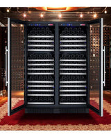 Allavino FlexCount II Tru-Vino 354 Bottle Dual Zone Stainless Steel Wine Fridge 2X-VSWR177-1S20