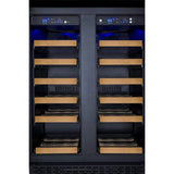 Allavino FlexCount II Tru-Vino 36 Bottle Dual Zone Black Wine Fridge VSWR36-2BF20