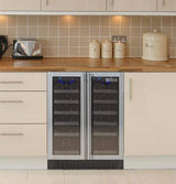 Allavino FlexCount II Tru-Vino 36 Bottle Dual Zone Stainless Steel Wine Refrigerator VSWR36-2SF20
