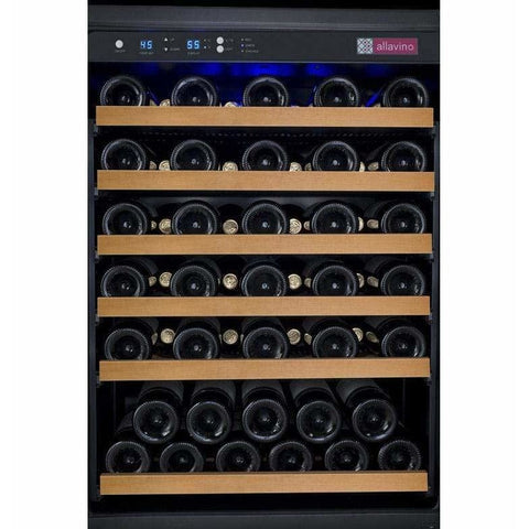 Allavino FlexCount II Tru-Vino 56 Bottle Black Right Hinge Wine Fridge VSWR56-1BR20