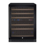 Allavino FlexCount II Tru-Vino 56 Bottle Dual Zone Black Right Hinge Wine Fridge VSWR56-2BR20