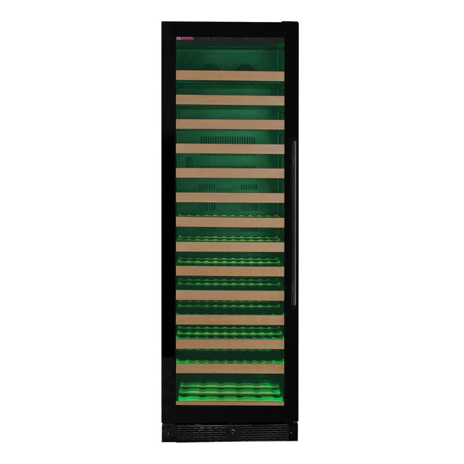 Allavino Reserva 163 Bottle Black Metal Frame Wine Cooler VSW16371S-1BGL