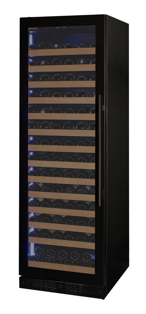 Allavino Reserva 163 Bottle Black Metal Frame Wine Cooler VSW16371S-1BGL