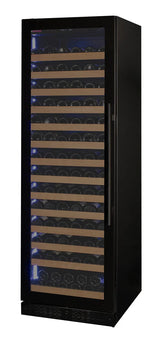 Allavino Reserva 163 Bottle Black Metal Frame Wine Cooler VSW16371S-1BGL
