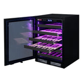 Allavino Reserva 50 Bottle Single Zone Left Hinge Wine Refrigerator BDW5034S-1BSL