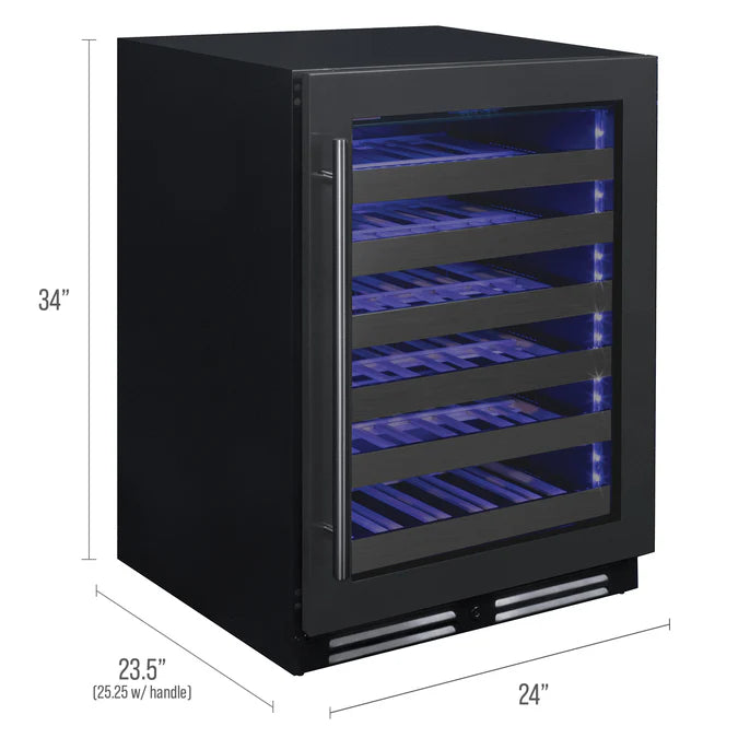 Allavino Reserva 50 Bottle Single Zone Right Hinge Wine Refrigerator BDW5034S-1BSR
