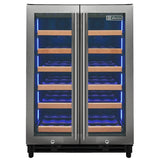 Allavino Reserva Series 36 Bottle Dual Zone Wine Refrigerator VSW3634FD-2S