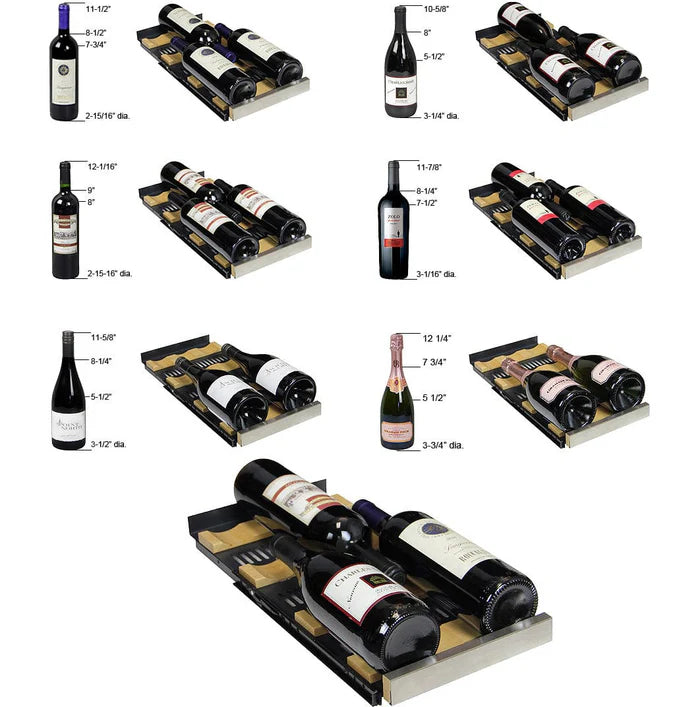 Allavino Reserva Series 36 Bottle Dual Zone Wine Refrigerator VSW3634FD-2S