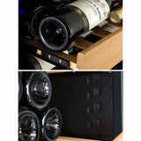 Allavino Vite II Tru-Vino 99 Bottle Black Right Hinge Wine Fridge YHWR115-1BR20