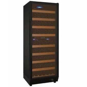 Allavino Vite II Tru-Vino 99 Bottle Dual Zone Black Right Hinge Wine Fridge YHWR99-2BR20