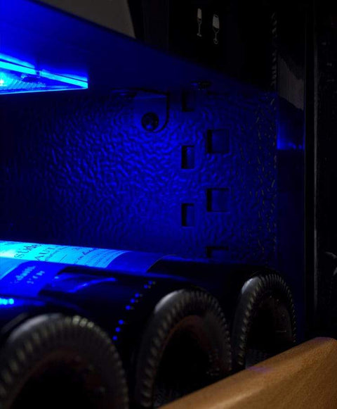 Allavino Vite II Tru-Vino 99 Bottle Dual Zone Stainless Steel Right Hinge Wine Fridge YHWR99-2SR20