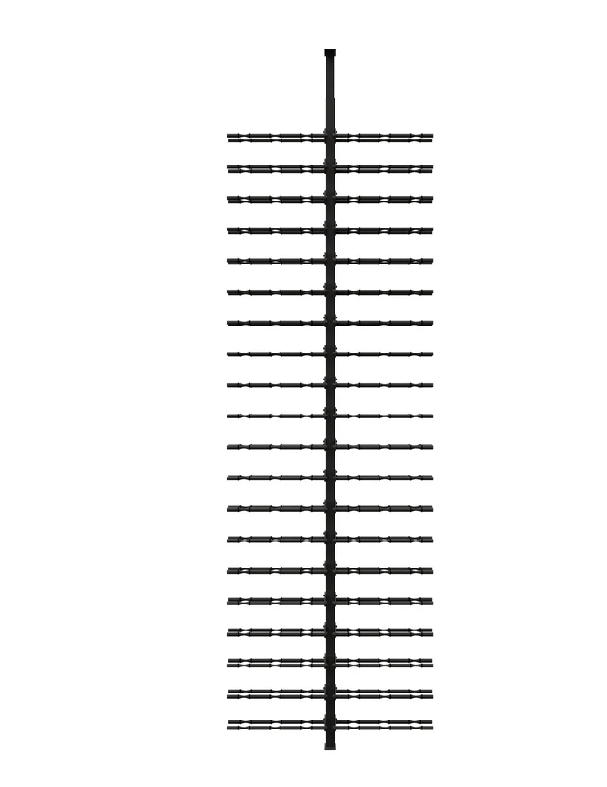 Ultra Wine Racks 126 Bottles HZ 2-Sided Floor-to-Ceiling Display