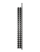 Ultra Wine Racks 40 Bottles HZ Minimalist 1-Sided Display