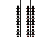 Ultra Wine Racks 40 Bottles HZ Minimalist 1-Sided Display
