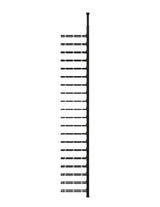 Ultra Wine Racks 63 Bottles HZ 1-Sided Floor-to-Ceiling Display