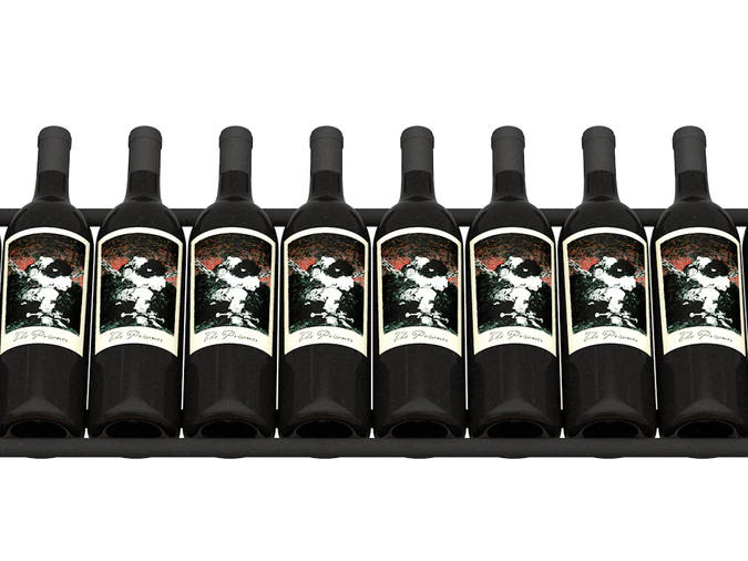 Ultra Wine Racks Display Row SC-DR-BLK