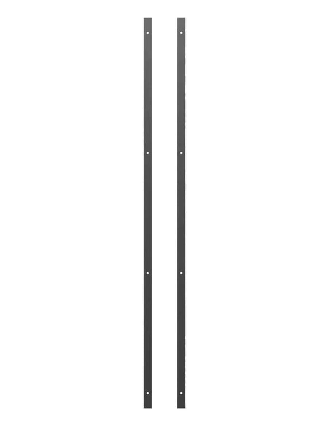 Ultra Wine Racks Floor-to-Ceiling Backer Channel FTC-BC-MBK