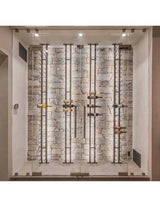 Ultra Wine Racks Floor-To-Ceiling Mounted Display - 1 Sided (21 Bottles)