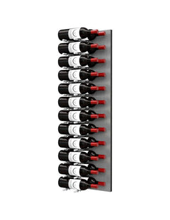Ultra Wine Racks - Fusion HZ Label-Out Wine Wall Alumasteel (4 Foot)