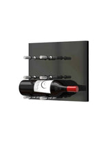 Ultra Wine Racks - Fusion Panels HZ Black (3 to 9 Bottles)