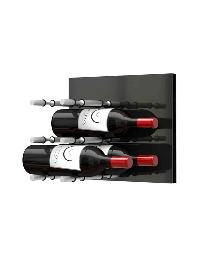 Ultra Wine Racks - Fusion Panels HZ Black (3 to 9 Bottles)