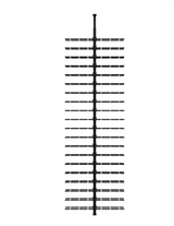 Ultra Wine Racks HZ Minimalist 120 Bottles 2-Sided Display