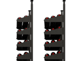 Ultra Wine Racks Showcase Standard Cascade Kits 66-99 Bottles