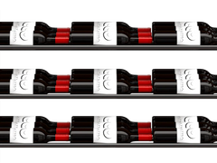 Ultra Wine Racks Showcase Standard Cascade Kits 66-99 Bottles