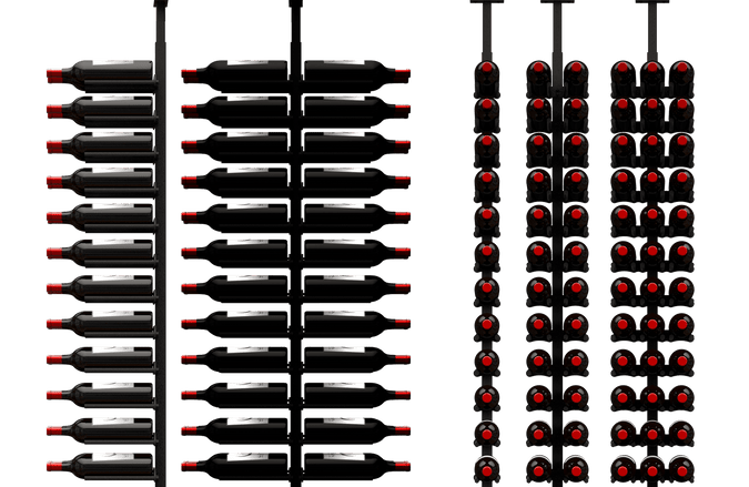 Ultra Wine Racks ST Minimalist 40 Bottles 1-Sided Display
