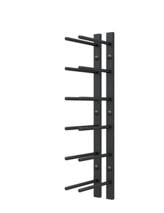 Ultra Wine Racks Straight Wall Rails - 2FT Metal Wine Racks (6 Bottles)