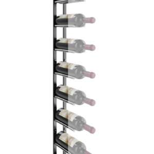 Vino Rails Flex 45 Mounting Strip (wall mounted metal wine rack system component)