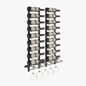 W Series Wet Bar (wall mounted metal wine rack kit)